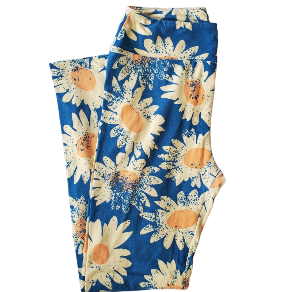 LuLaRoe buttery soft sunflower leggings